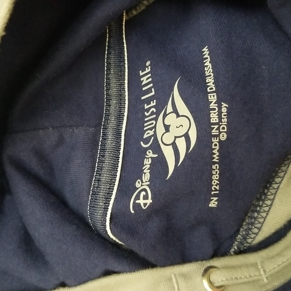 Disney Cruise Line 2019 Kids Hooded Sweatshirt Small - Picture 5 of 5